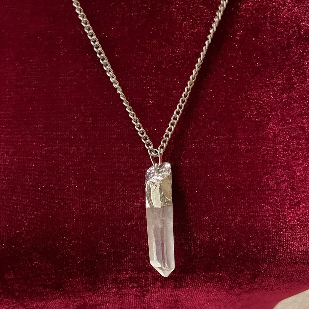 NEW✨ M/L Healing Crystal Clear Quartz Amplifier - Picture 1 of 16